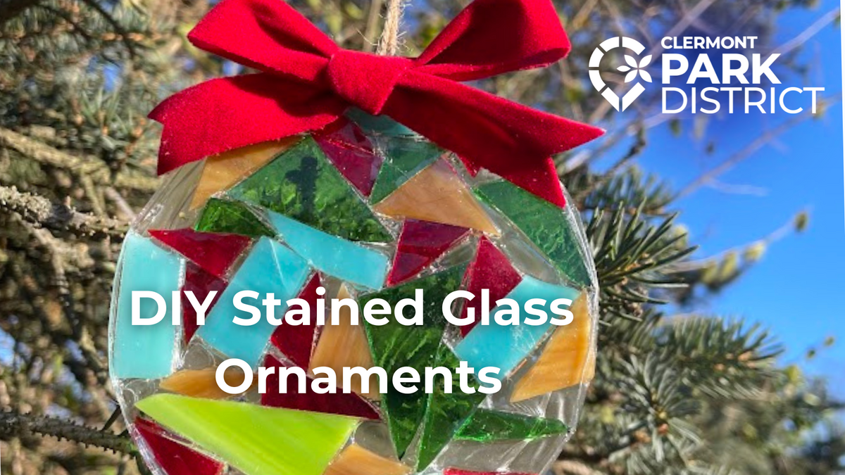 DIY Stained Glass Ornaments for Kids